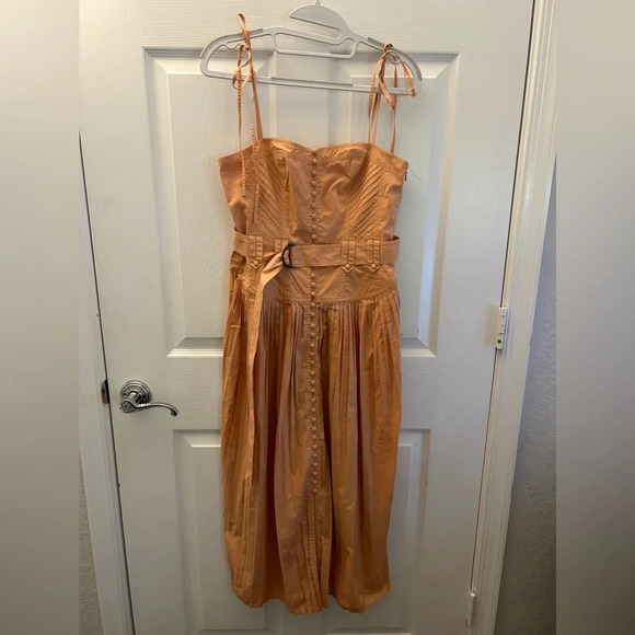 ! Ulla Johnson Cosette Dress in Pale Coral s 8 - Picture 5 of 8